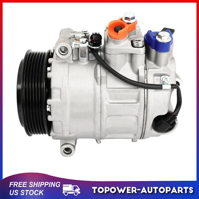 AC A/C Compressor For Mercedes-Benz C320  ML350 GL450 ML550 S550 E500 - Image 1 of 4