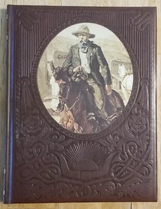 1974 The Gunfighters Old West Time Life Series Book Vintage Faux Leather - Picture 1 of 4