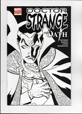 Doctor Strange: The Oath #1 B&W Variant BKV & Marcus Martin Night Nurse 2006