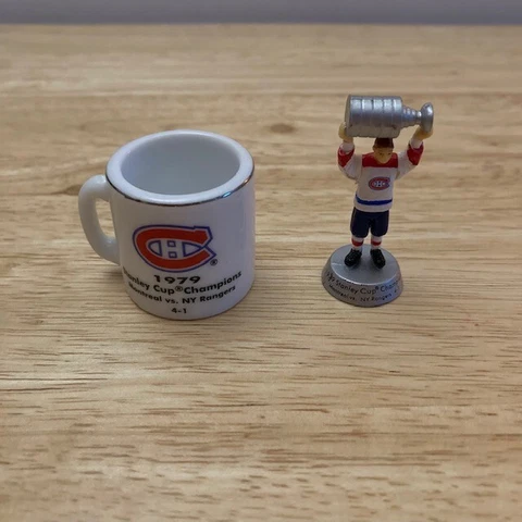 1979 MONTREAL CANADIENS NHL Stanley Cup Champions [Figurine + Mini Mug] Set Cover