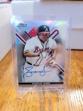 2022 Topps Finest Finest Auto Andruw Jones #FA-AJO Auto Refractor
