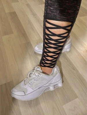 Tights Leggings Kyodan Fitness meliert High waist Sexy Gr. S - Bild 1 von 4