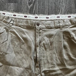 Joseph & Feiss Resort Men’s 46 Beige Tan 100% Silk Lightweight Shorts - Picture 1 of 4