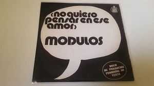 Modulos " No Quiero Logique En Ese Amor " 7 " Espagnol Single G/G Be / Be 1972 - Picture 1 of 2