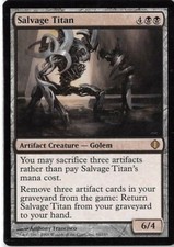 Salvage Titan *Rare* Magic MtG x1 Shards of Alara SP