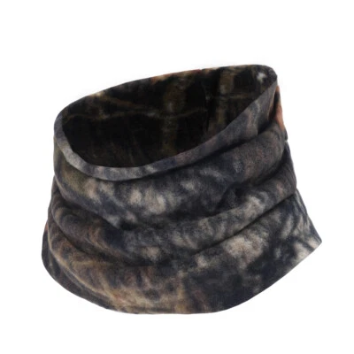 Winter Camouflage Fleece Neck Warmer Gaiter Unisex Cold Weather Outdoor Sports - Image 1 of 4
