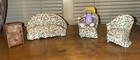 Vintage Dollhouse Living Room Furniture, 1:12