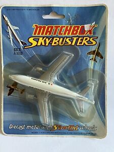 VINTAGE MATCHBOX SKYBUSTERS AIR FRANCE A300 JET PLANE MADE IN ENGLAND 1972 MOC