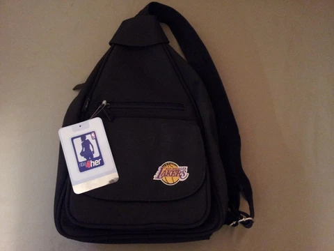 NBA ladies los angeles lakers backpack tote new Cover