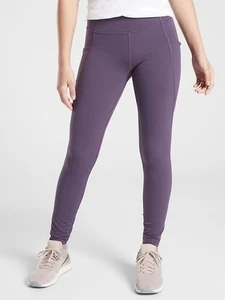 Athleta GIRL Stash Your Treasures Tight XL / 14 Deep Purple Extra Large - Picture 1 of 10