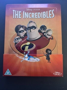 The Incredibles Disney Pixar Blu-ray Steelbook (Zavvi UK Exclusive) 2004 - Picture 1 of 12