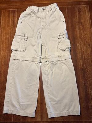 Pantalones de Senderismo LL Bean Convertibles Niños Niños 14 L Algodón Cremallera Pantalones Cortos Ajustables Foto 1 de 4