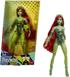 Barbie Signature Poison Ivy bambola da collezione con corpo posabile, vestito iconico e A - Foto 1 di 6