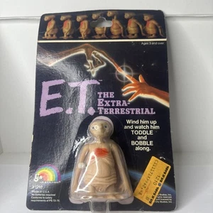 Vintage 1982 E.T. The Extra Terrestrial Wind Up Toddle/Bobble Figure LJN NEW! - Picture 1 of 3