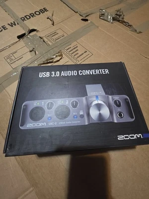 Zoom UAC-2 USB 3.0 Audio Converter Midi in/Out Class Compatible For Ipad - Image 1 of 4