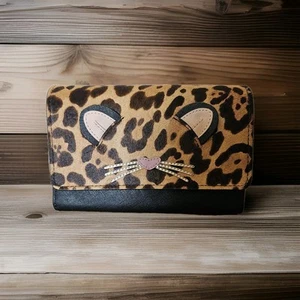 Kate Spade Kerrie Crossbody Bag Run Wild Leopard Calf Hair Kitty NWT Purse - Imagen 1 de 14