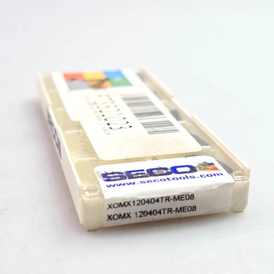 SECO XOMX 120404TR-ME08 MK1500 Carbide Milling Inserts (Box of 10) - Image 1 of 4