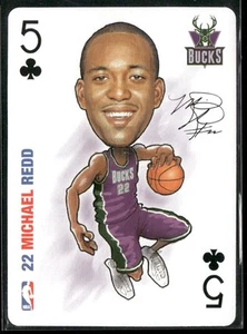 2006 All Pro Deal NBA Sports Playing Cards Michael Redd #5 Milwaukee Bucks - Picture 1 of 2