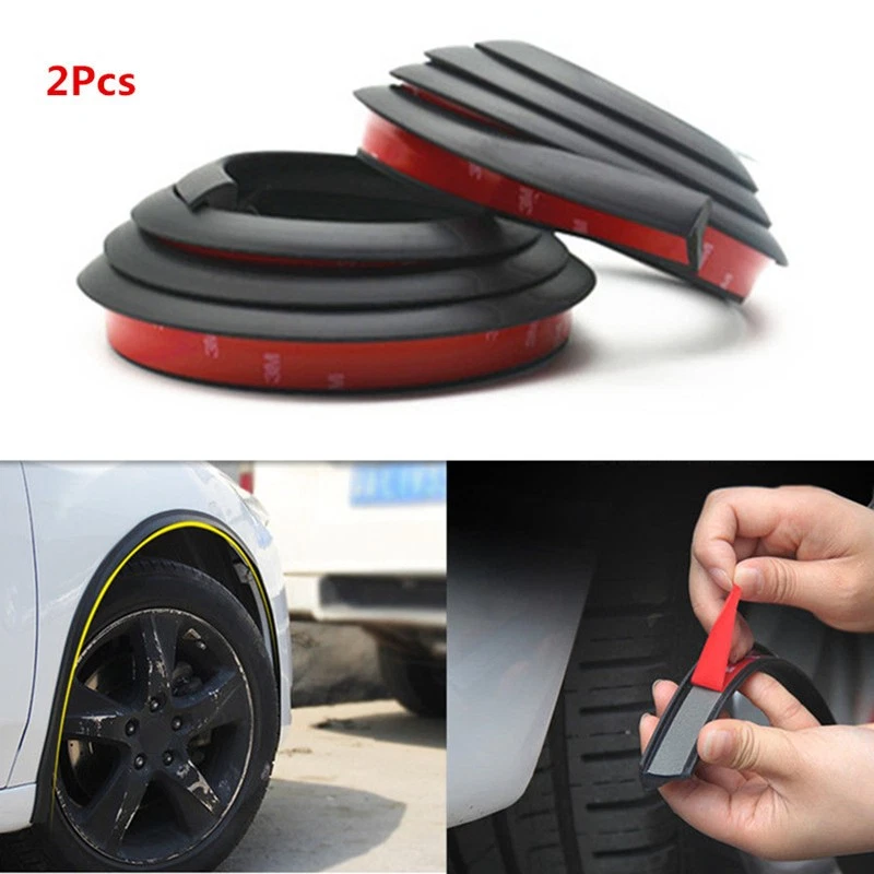 Car Guard Fender Flare Wheel 眉弓条加长器防刮 150*4 厘米 — 第 1/4 张图片
