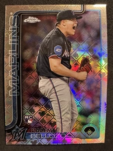 2025 Topps Chrome Logofractor - Valente Bellozo - RC - #122 - Picture 1 of 2