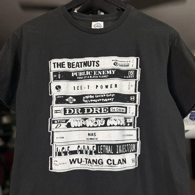 Camiseta Clásica Rap Años 90 Ice Cube Nas Dre Tribe Wu Tang Tribe Called Quest Foto 1 de 4