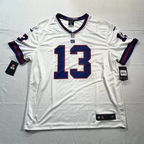 Odell Beckham Jr. #13 New York Giants NFL Nike Color Rush Jersey Adult Size XXL Cover