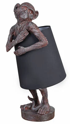 PALAZZO INT Tischlampe Jungle Affe Leuchte Dekolampe Kinderzimmer Lampe Landhaus Monkey