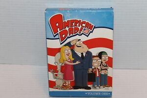 DVD MOVIE 3 DISC BOX SET AMERICAN DAD VOLUME ONE FIRST 13 EPISODES COMEDY RARE