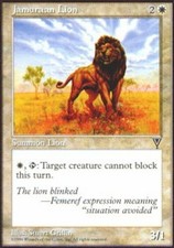 Jamuraan Lion X4 (Visions) MTG (NM) *CCGHouse* Magic