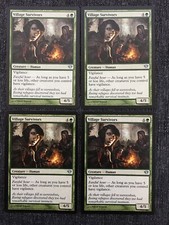 VILLAGE SURVIVORS X 4 N/M- DARK ASCENSION MTG