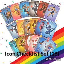 New - 2023 AFLW Teamcoach ICON Checklist Complete Set (18) All TEAMS Free Post!