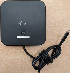 i-tec USB-C Dual Display Dockingstation mit Power Delivery 100W - ohne Netzteil - Bild 1 von 5