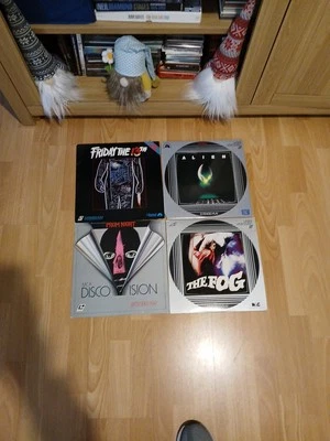 Friday the 13th, prom night, alien, the fog, Horror laserdisc lot Foto 1 de 4