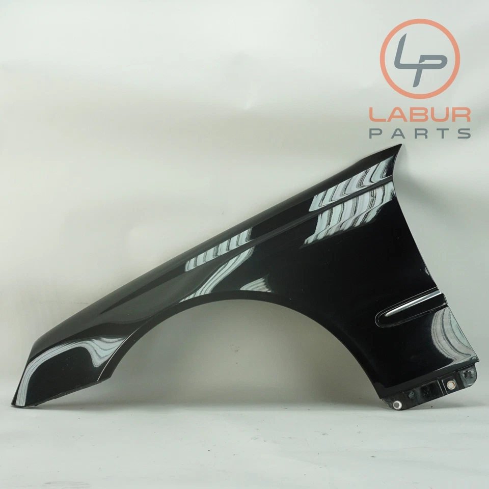 Painel de para-lama W209 03-09 Mercedes CLK Class dianteiro esquerdo do lado do motorista preto Z7027 - Imagem 1 de 4