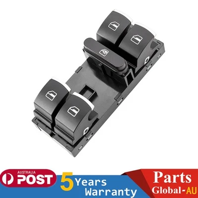 Главный выключатель стеклоподъемника для VW Golf MK5 MK6 Passat B6 EOS Jetta Tiguan CC GTI - Изображение 1 из 4