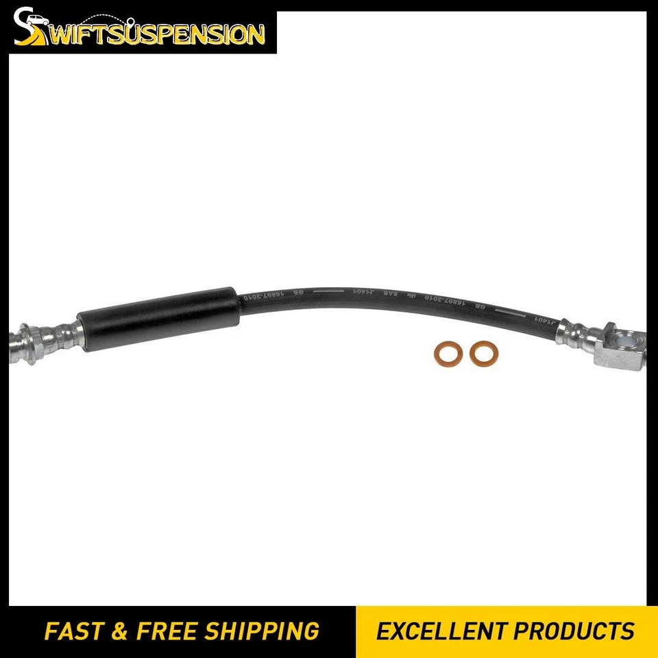 Manguera hidráulica de freno delantero izquierdo Dorman para Chevrolet Beretta 1987 1988 1989 Foto 1 de 2