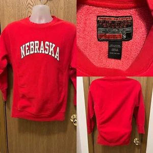 Vintage Steve and Barry’s Tech Fleece Nebraska Cornhuskers Women’s S Sweatshirt - Picture 1 of 14
