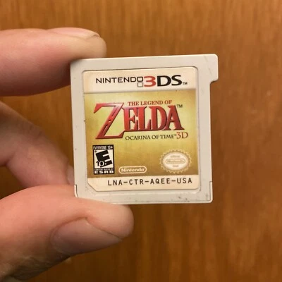 Zelda: Ocarina of Time 3D (Nintendo 3DS, 2011) • Cartridge Only • Tested - Image 1 of 2
