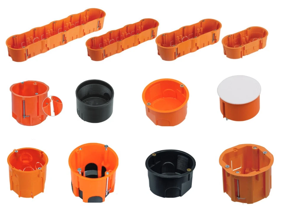 PAWBOL Unterputzdose Hohlwanddose Schalter Geräte Winddicht Elektronik Dose Deckel