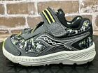 Saucony Ride 10 Camo Olive Slip On Athletic Shoes Boys Toddler Size 5