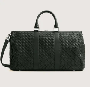 Genuine Leather Duffle Bag for Men Duffle Bag For Travel, Gym, Weekend 3 Colours - Picture 1 of 8