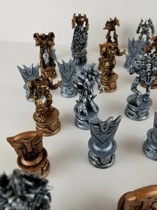 2006 Hasbro Transformers Chess 31 Replacement Pieces Bronze and silver - Picture 1 of 12