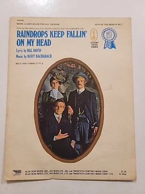 Raindrops Keep Falling On My Head sheet music from Butch Cassidy & Sundance Kid - Image 1 of 4