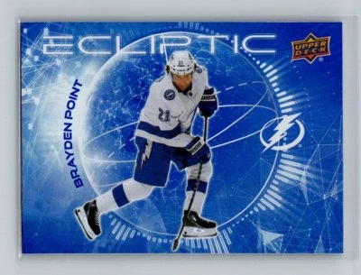 2023-24 UD Series 2 Ecliptic  #EC-12 Brayden Point Tampa Bay Lightning - Image 1 of 2