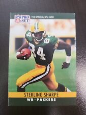 1990 Pro Set Sterling Sharpe card #114
