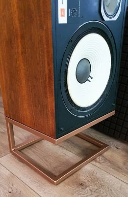 Premium limited edition Gold-coppered steel stands JBL L100  & L100 Century - Image 1 of 4