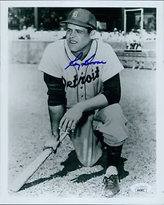 Ray Boone Detroit Tigers Signed 8x10 Glossy Photo JSA Authenticated - Picture 1 of 2