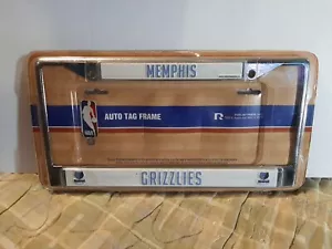 MARCO DE ETIQUETA AUTOMÁTICA CROMADO METAL NBA MEMPHIS GRIZZLIES - Imagen 1 de 3