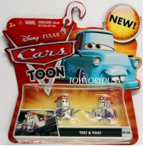 2009 Disney Pixar Cars TOON Teki & Paki #19 & 20 R8596 - Picture 1 of 1