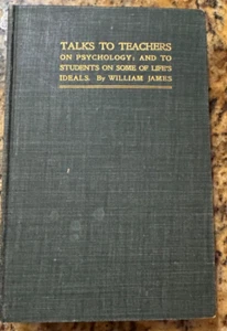 VTG. Hardback. "talks to Teachers on Psychology: to Student of Some Life - Picture 1 of 6